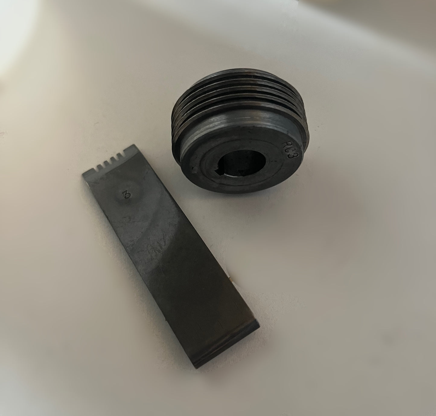 Used Rigby #3 Cutter Head with cleaning finger